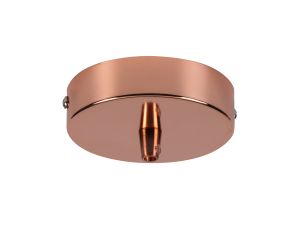 Briciole Canopy/Ceiling Rose Kit, Rose Gold, c/w Cable Clamp