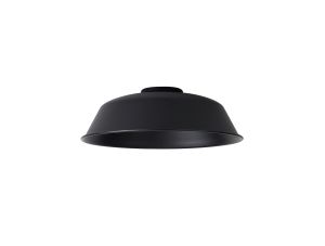 Briciole Round 25cm Lampshade With Angled Sides, Black
