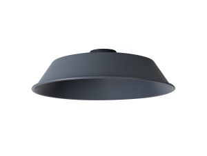 Briciole Round 35cm Lampshade With Angled Sides, Cool Grey