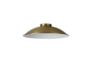 Briciole Shallow Round 25cm Lampshade, Gilt Bronze