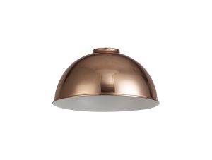 Briciole Dome 25cm Lampshade, Rose Gold