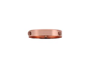 Briciole 70mm Collar Ring c/w 3 Screws, Rose Gold