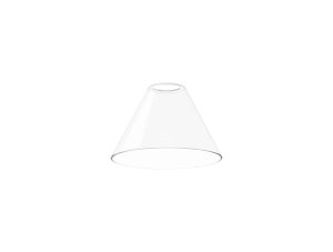 Briciole Cone 18cm Glass Shade (C), Clear
