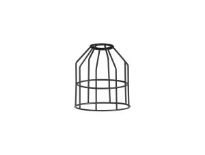 Briciole Cylinder 14cm Wire Cage Shade, Black