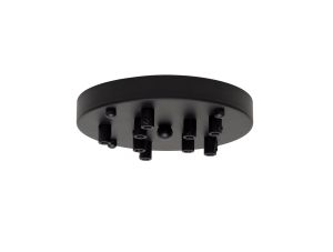 Briciole 18cm 9 Hole Canopy/Ceiling Rose Kit, Black