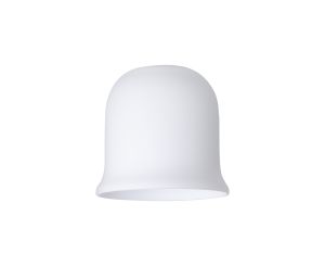 Briciole Bell 16cm Glass Shade (H), Opal