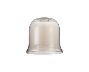 Briciole Bell 16cm Glass Shade (H), Cognac