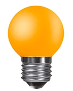 Decorative Multi-LED Ball E27 0.3W Orange
