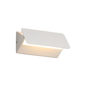 Fedecitt Up & Downward Lighting Wall Lamp, 1 x 5W LED, 3000K, 190lm, IP54, Sand White, 3yrs Warranty