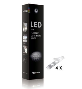Fluid White Kit 4x12 LED Flexible Strip (4W)