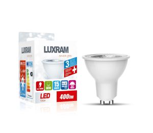 Focus LED GU10 5W 4000K Natural White 400lm 36° 3yrs Warranty