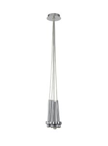 Giuseppe 15cm Polished Chrome 7 Light G9 Universal 1.5m Cluster Pendant (FRAME ONLY), For A Vast Range Of Glass Shades