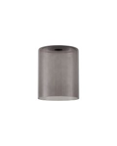 Giuseppe 12x15cm Medium Cylinder (A) Smoke Glass Shade