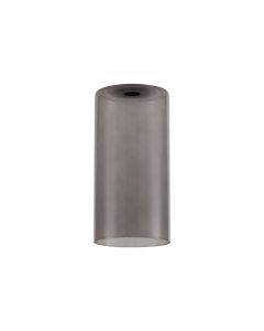 Giuseppe 10x20cm Tall Cylinder (A) Smoke Glass Shade