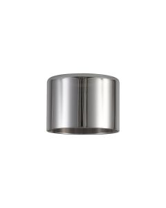 Giuseppe 15x11cm Short Cylinder (A) Chrome Glass Shade