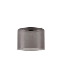Giuseppe 15x11cm Short Cylinder (A) Smoke Glass Shade