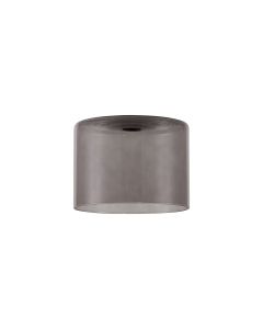 Giuseppe 150x110mm Short Cylinder (A) Smoke Glass Shade