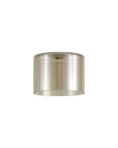 Giuseppe 15x11cm Short Cylinder (A) Cognac Glass Shade