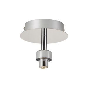 Giuseppe 12cm Polished Chrome 1 Light G9 Universal Flush Light (FRAME ONLY), For A Vast Range Of Glass Shades