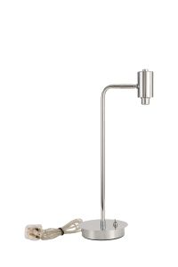 Giuseppe Polished Chrome 1 Light G9 Reader Table Lamp, Suitable For A Vast Selection Of Glass Shades (Up To 200g & 150mm Height)