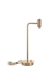 Giuseppe French Gold 1 Light G9 Reader Table Lamp, Suitable For A Vast Selection Of Glass Shades (Up To 200g & 150mm Height)