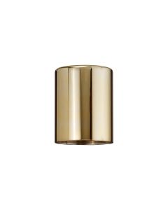 Giuseppe 12x15cm Medium Cylinder (A) Gold Glass Shade