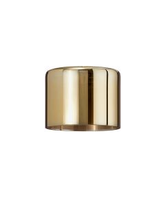 Giuseppe 150x110mm Short Cylinder (A) Gold Glass Shade
