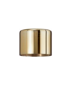 Giuseppe 15x11cm Short Cylinder (A) Gold Glass Shade