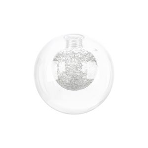 Giuseppe 12cm Round Clear With Inner Black Globe (AA) Glass Shade
