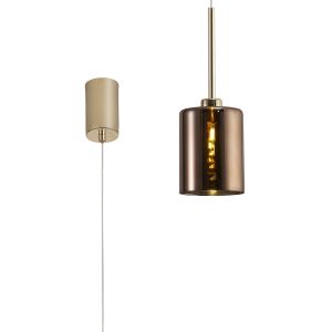 Giuseppe 12cm Single Pendant 2m, 1 x G9, French Gold/Copper Type B Shade