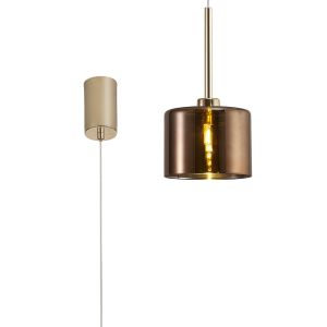 Giuseppe 15cm Single Pendant 2m, 1 x G9, French Gold/Copper Type C Shade