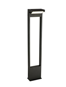 Goodfellas Tall Post, 1 x 10W LED, 3000K, 720lm, IP54, Graphite Black, 3yrs Warranty
