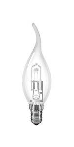 Halogen Energy Saver Candle Tip E14 18W