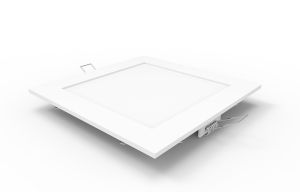 Intego Recessed Ecovision, 170mm, Square, 12W LED, Pure White, 6400K, 1000lm, 120°, White Frame, Inc. Driver, Cut Out: 150mm, 2yrs Warranty