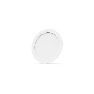 Intego Recessed Supervision, 120mm, Round, 6W LED, Cool White, 4000K, 420lm, 120°, White Frame, Inc. Driver, Cut Out: 100mm, 3yrs Warranty