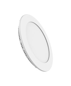 Intego Recessed Supervision, 300mm, Round, 24W LED, Pure White, 6400K, 2000lm, 120°, White Frame, Inc. Driver, Cut Out: 280mm, 3yrs Warranty