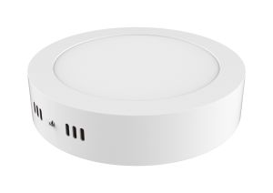 Intego Surface Mounted Ecovision, 300mm, Round, 24W LED, Cool White, 4000K, 2000lm, 120°, White Frame, Inc. Driver, 2yrs Warranty