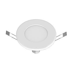 Intego Ultra-Slim Round Small 8W Warm White 200lm, Cut Out: 85mm, 3yrs Warranty