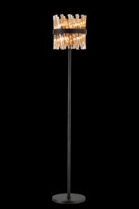 Modus 8 Light G9, Floor Lamp, Satin Black / Amber