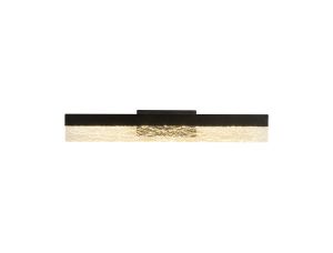 Malmo Wall Lamp, 8W LED, 3000K, 600lm, IP44, Sand Black, 3yrs Warranty