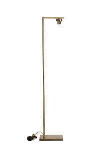 Zenth Antique Brass 1 Light E27 155cm Downward Floor Lamp Without Shade,