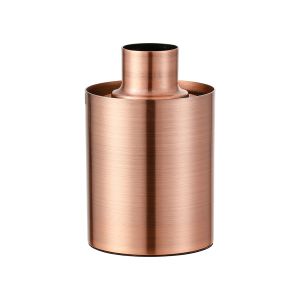 Odeyscene Table Lamp Without Shade, 1 x E27, Antique Copper/Brown Braided Cable