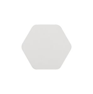Palermo 150mm Non-Electric Hexagonal Plate (C), Sand White