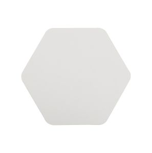 Palermo 200mm Non-Electric Hexagonal Plate (C), Sand White