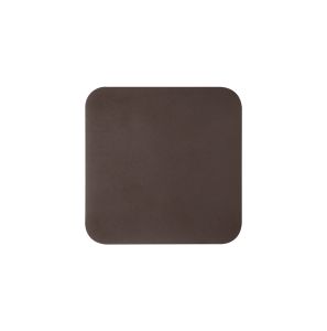 Palermo 150mm Non-Electric Square Plate (B), Coffee