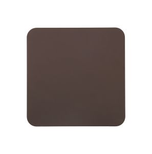 Palermo 20cm Non-Electric Square Plate (B), Coffee