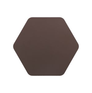 Palermo 20cm Non-Electric Hexagonal Plate (C), Coffee