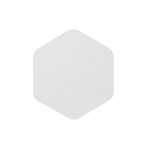 Palermo Magnetic Base Wall Lamp, 12W LED 3000K 498lm, 20cm Vertical Hexagonal, Sand White