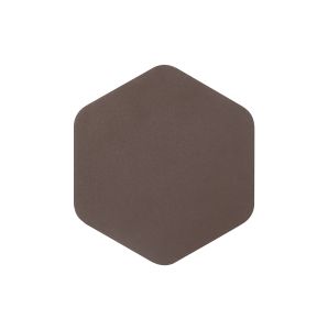 Palermo Magnetic Base Wall Lamp, 12W LED 3000K 498lm, 20cm Vertical Hexagonal, Coffee