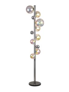 Nu Marlborough 8 Light Floor Lamp. Polished Chrome / Iantipastiscent Finish.